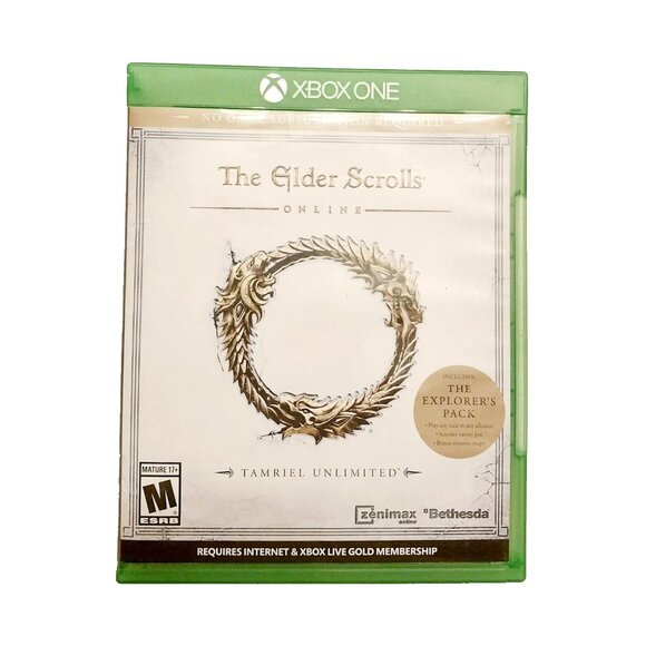 The Elder Scrolls Online: Tamriel Unlimited Microsoft Xbox One Video Game - Picture 1 of 3